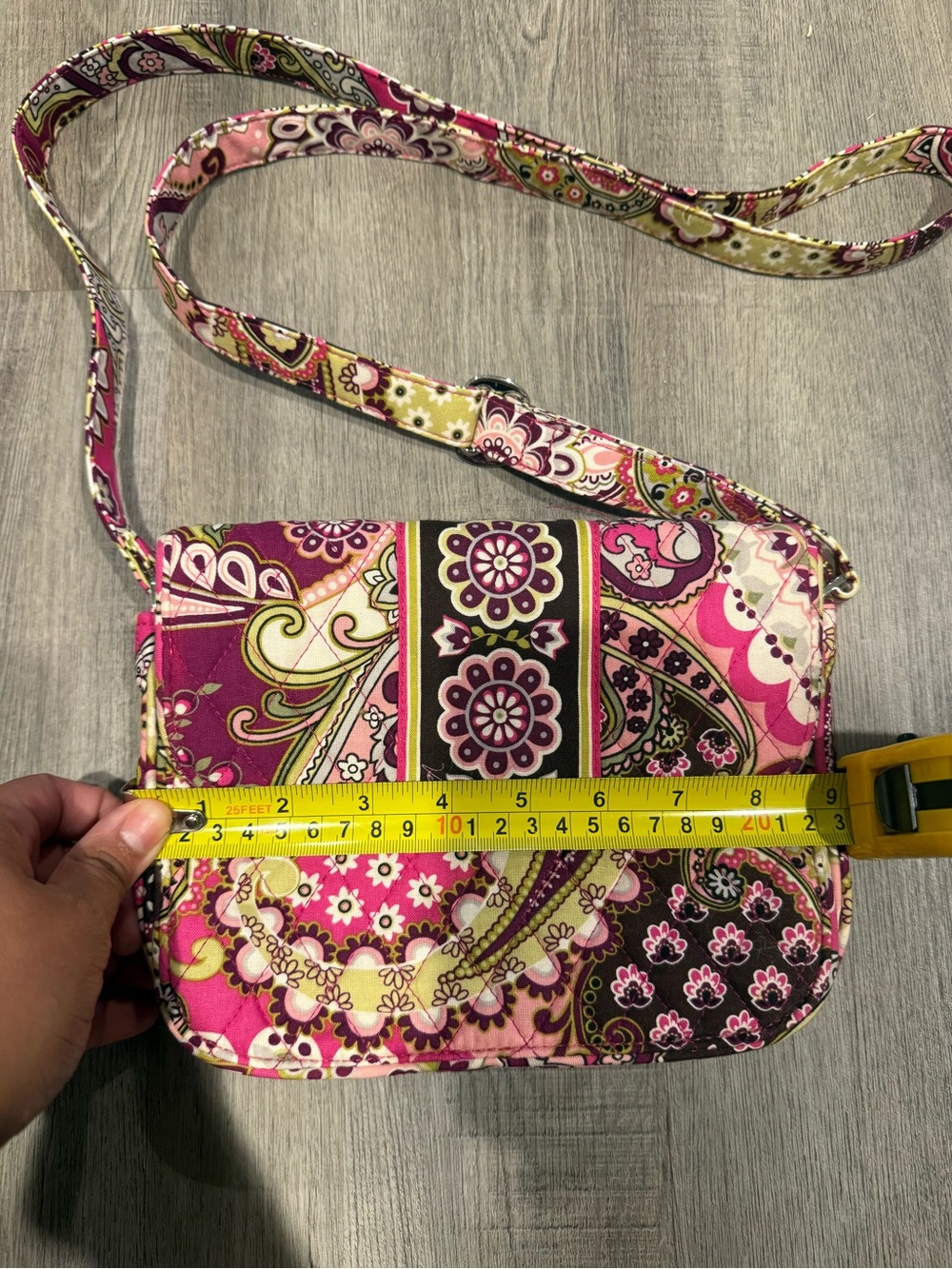Very Berry Patterned Crossbody Vera Bradley Bag